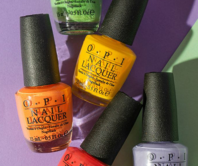 OPI nail polish bottles